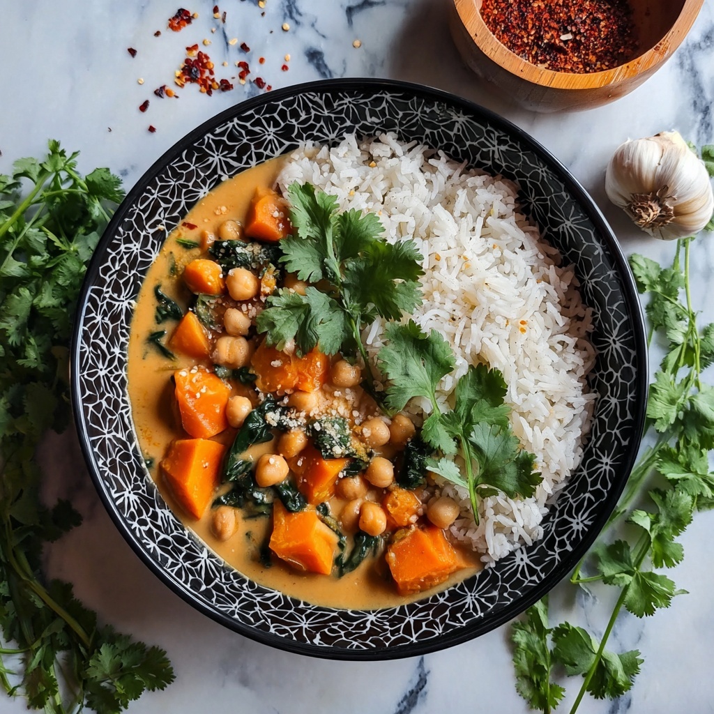 Sweet Potato and Chickpea Curry Recipe - Recipe Image