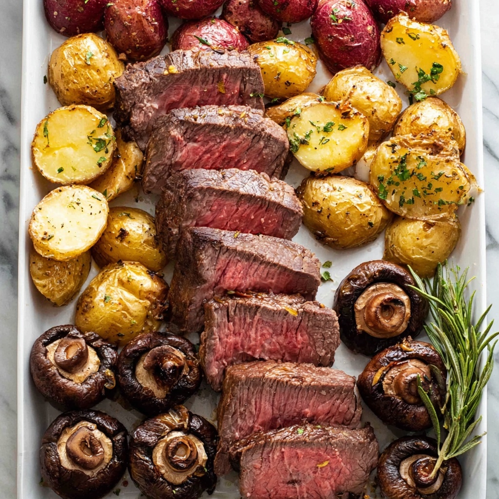 Christmas Beef Tenderloin (Sheet Pan Beef Tenderloin) Recipe - Recipe Image