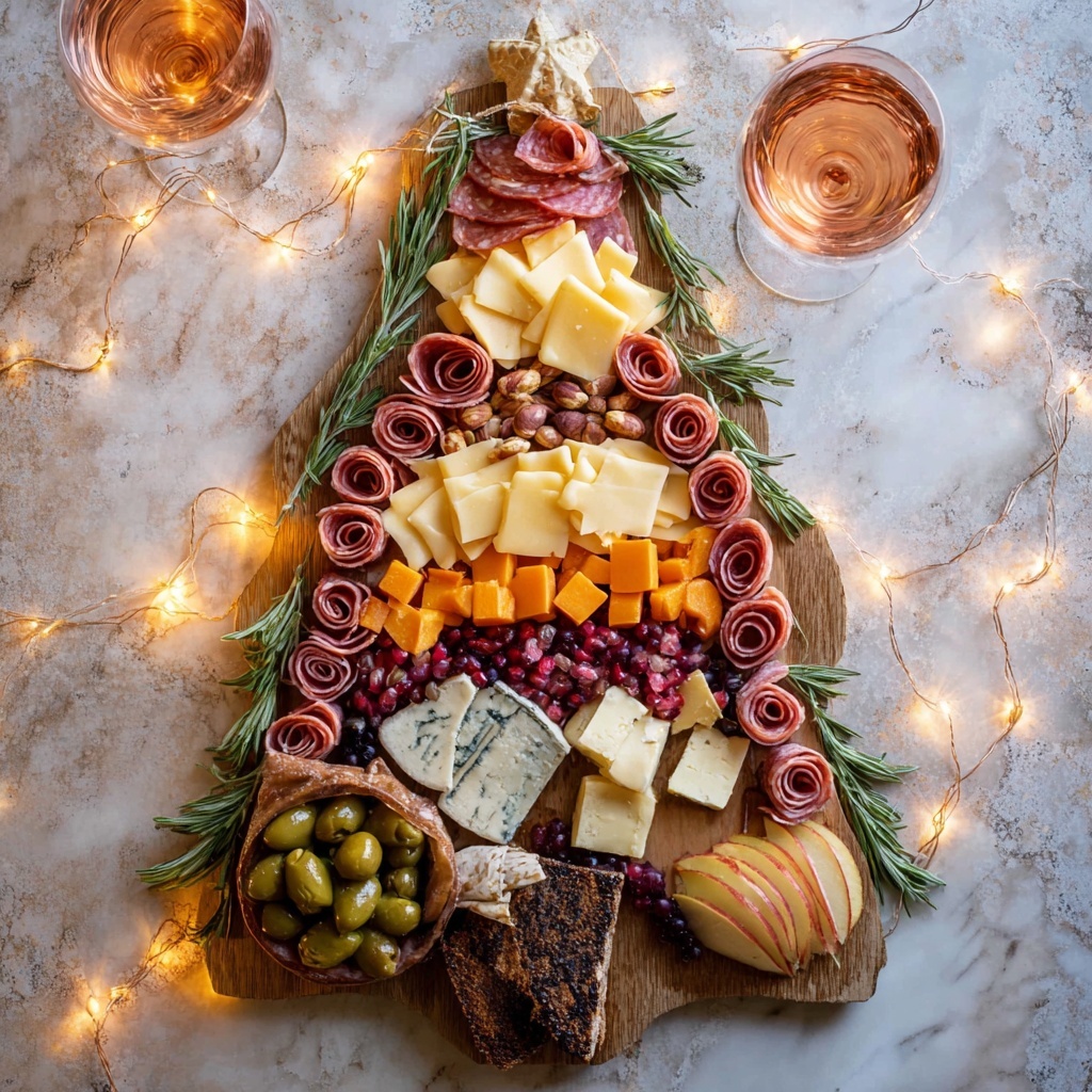 Christmas Tree Charcuterie Board Recipe - Recipe Image