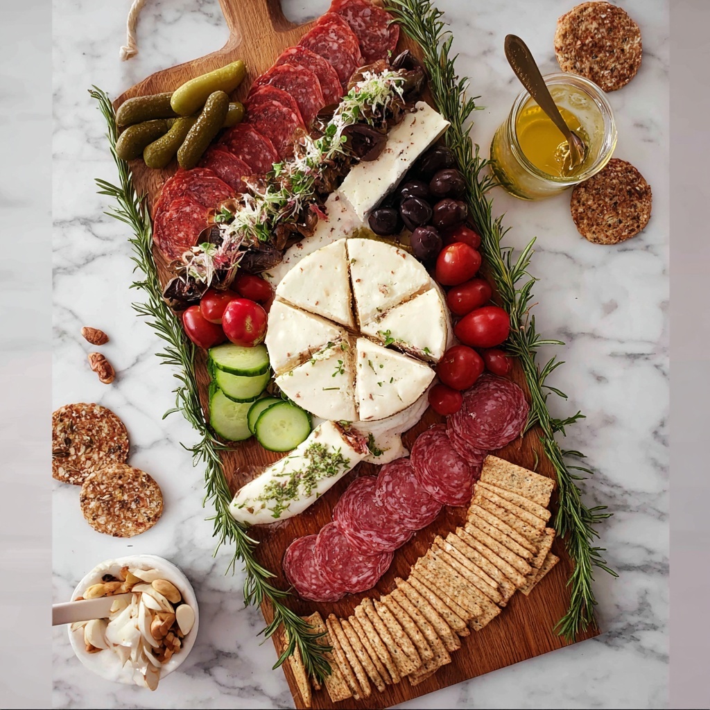Festive Christmas Charcuterie Board Ideas for a Holiday Party Recipe - Recipe Image