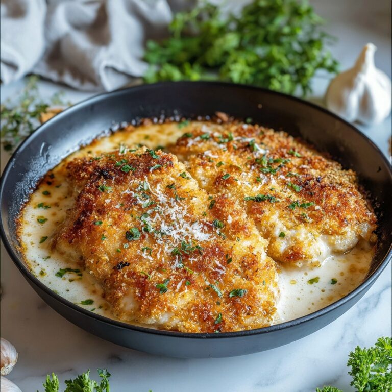 Garlic Parmesan Crusted Chicken Recipe