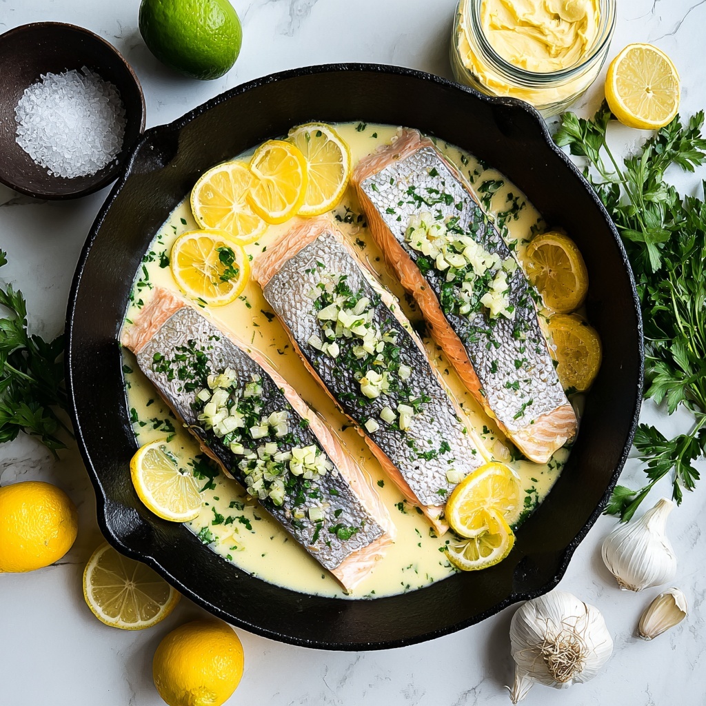 Honey-Lime Garlic Butter Baked Salmon Recipe - Recipe Image
