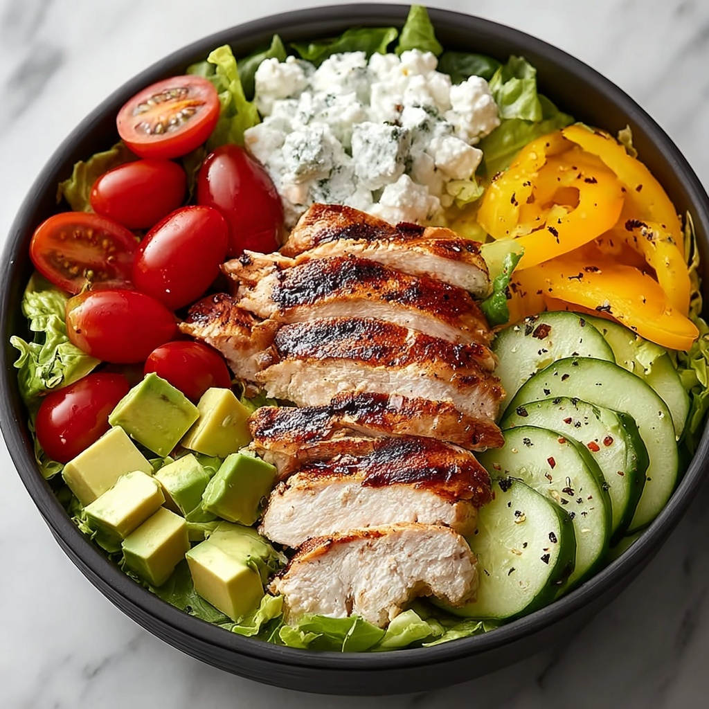 Grilled Chicken Cobb Salad Recipe - Recipe Image