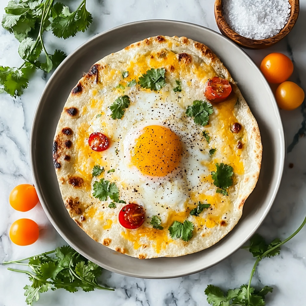 Fried Egg Quesadilla with Salsa Recipe - Recipe Image