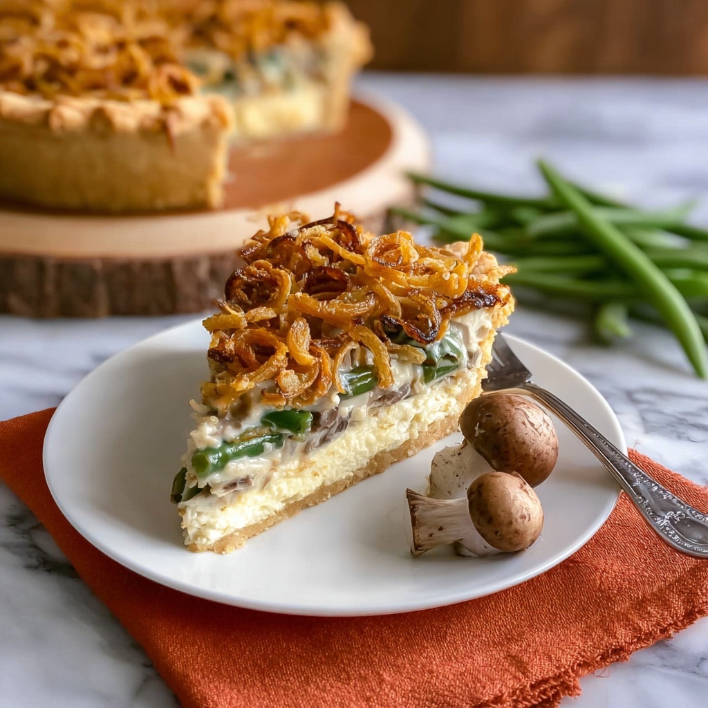 Green Bean Pie with Ritz Cracker Crust Recipe - Recipe Image