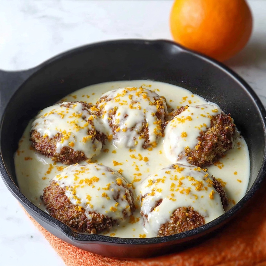 Easy Orange Cinnamon Rolls with Orange Cream Cheese Icing (No-Yeast) Recipe - Recipe Image