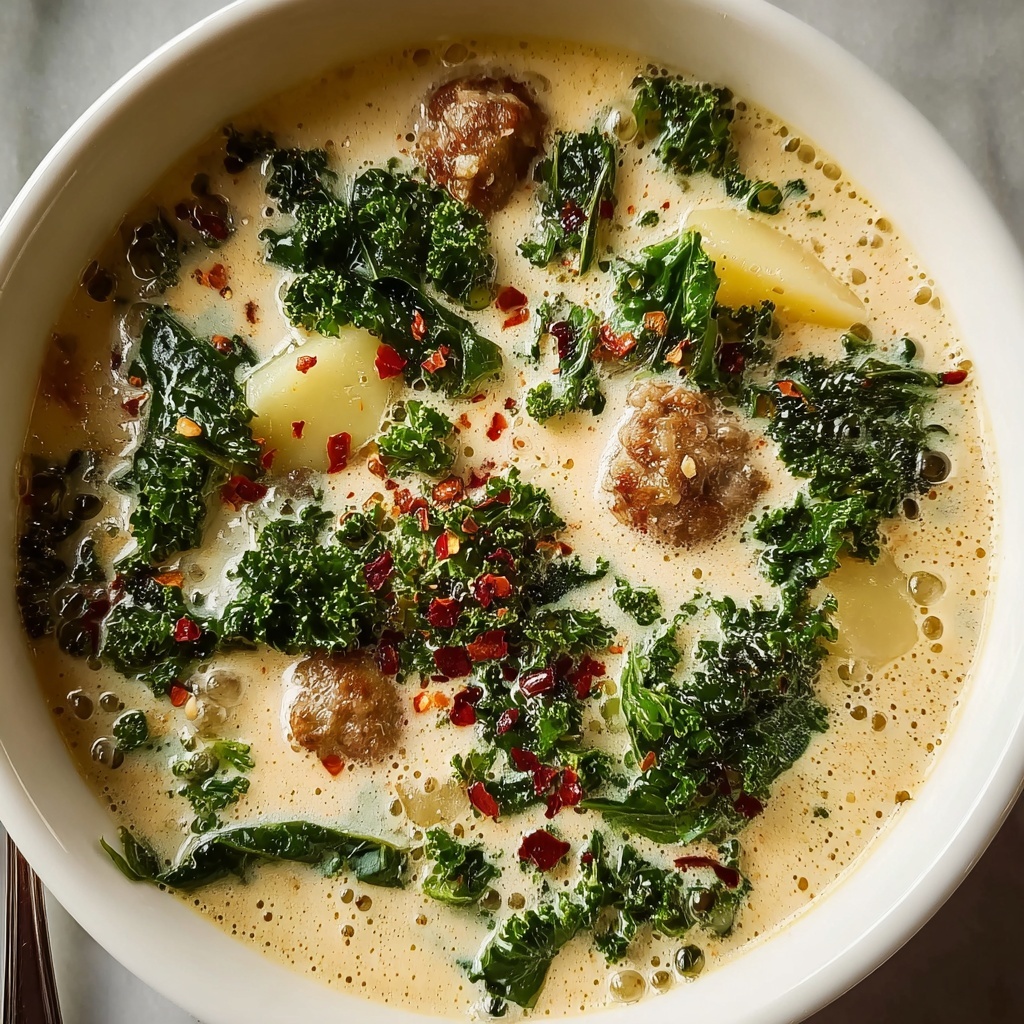 Savory Italian Zuppa Toscana Soup Recipe - Recipe Image