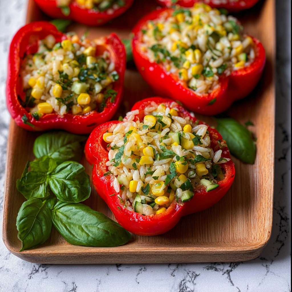 Grilled Stuffed Bell Peppers Recipe - Recipe Image