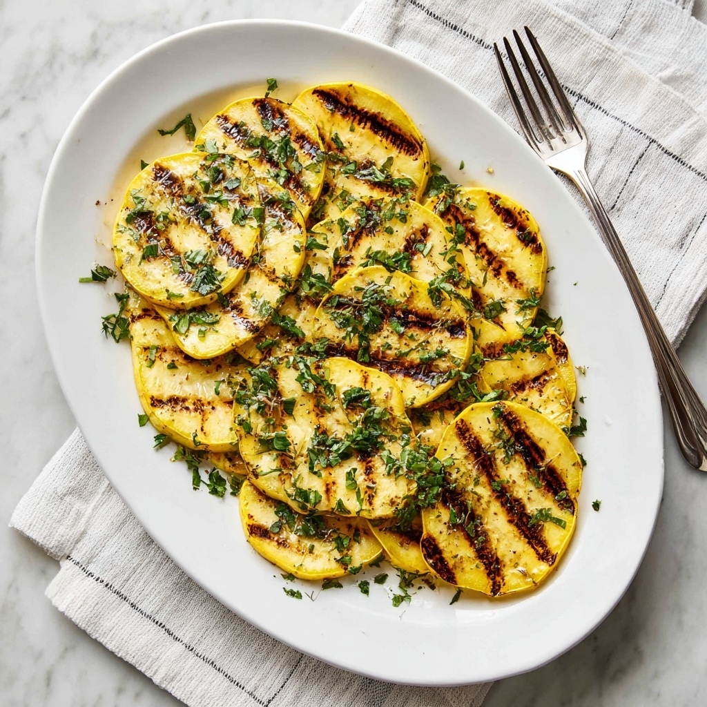 Grilled Yellow Squash Recipe - Recipe Image