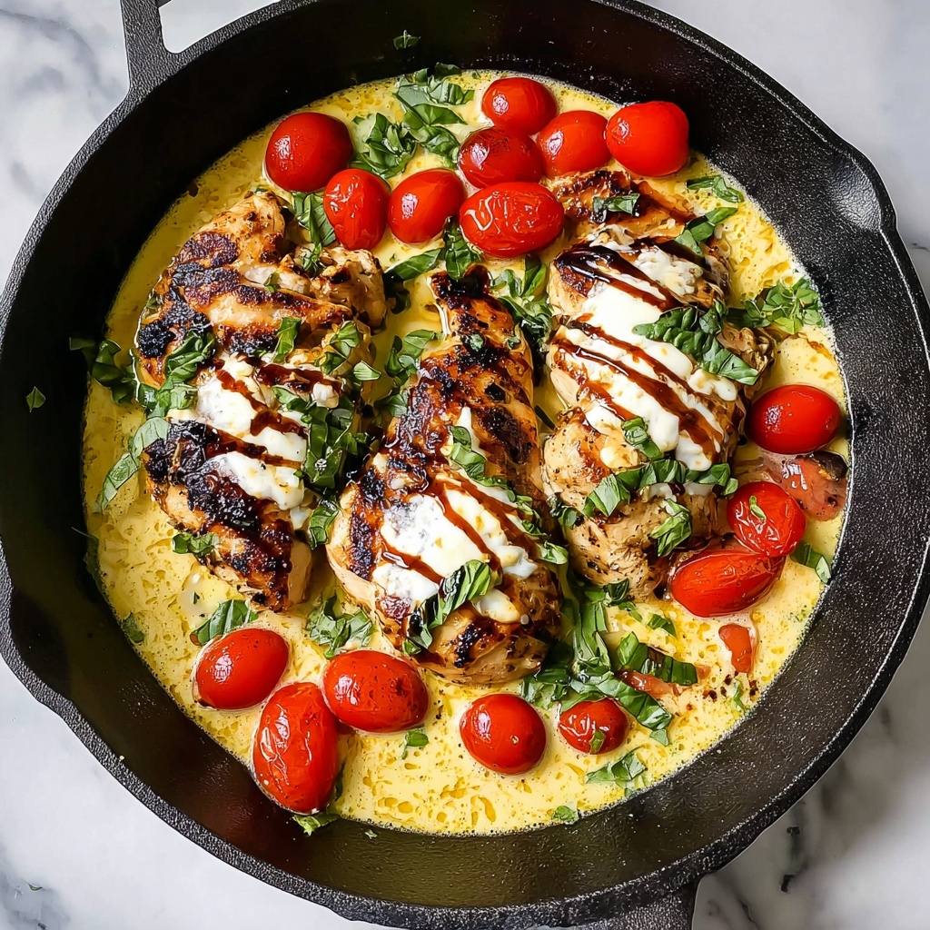 Baked Caprese Chicken Recipe - Recipe Image