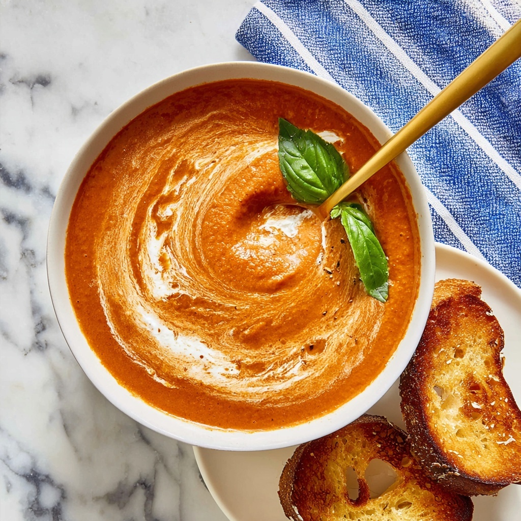 Roasted Tomato Soup Recipe - Recipe Image