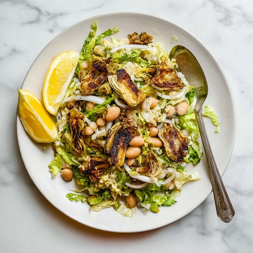 Artichoke White Bean Salad Recipe - Recipe Image