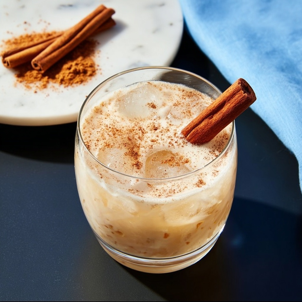 Creamy Cinnamon Rice Drink (Horchata) Recipe - Recipe Image