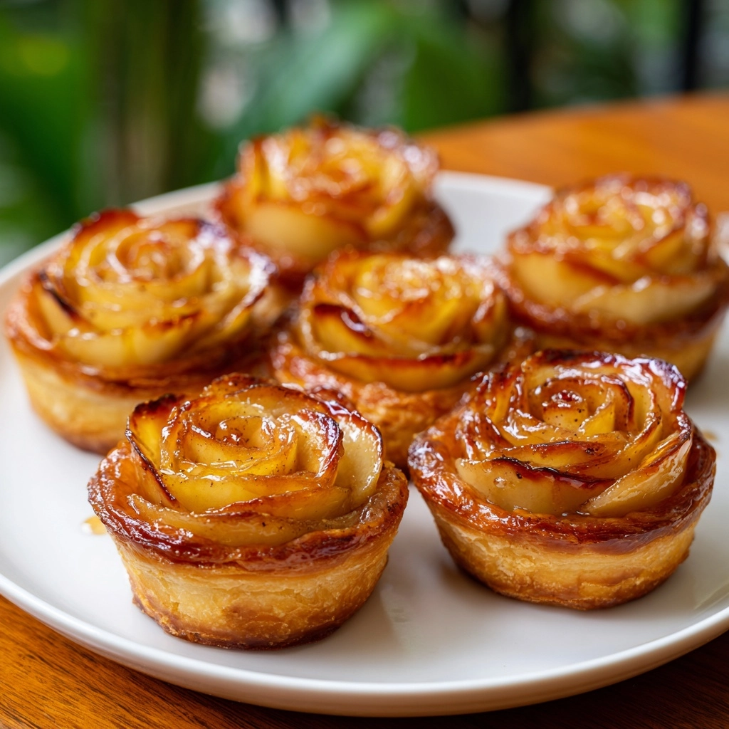 Peach Pie Cruffins Recipe - Recipe Image