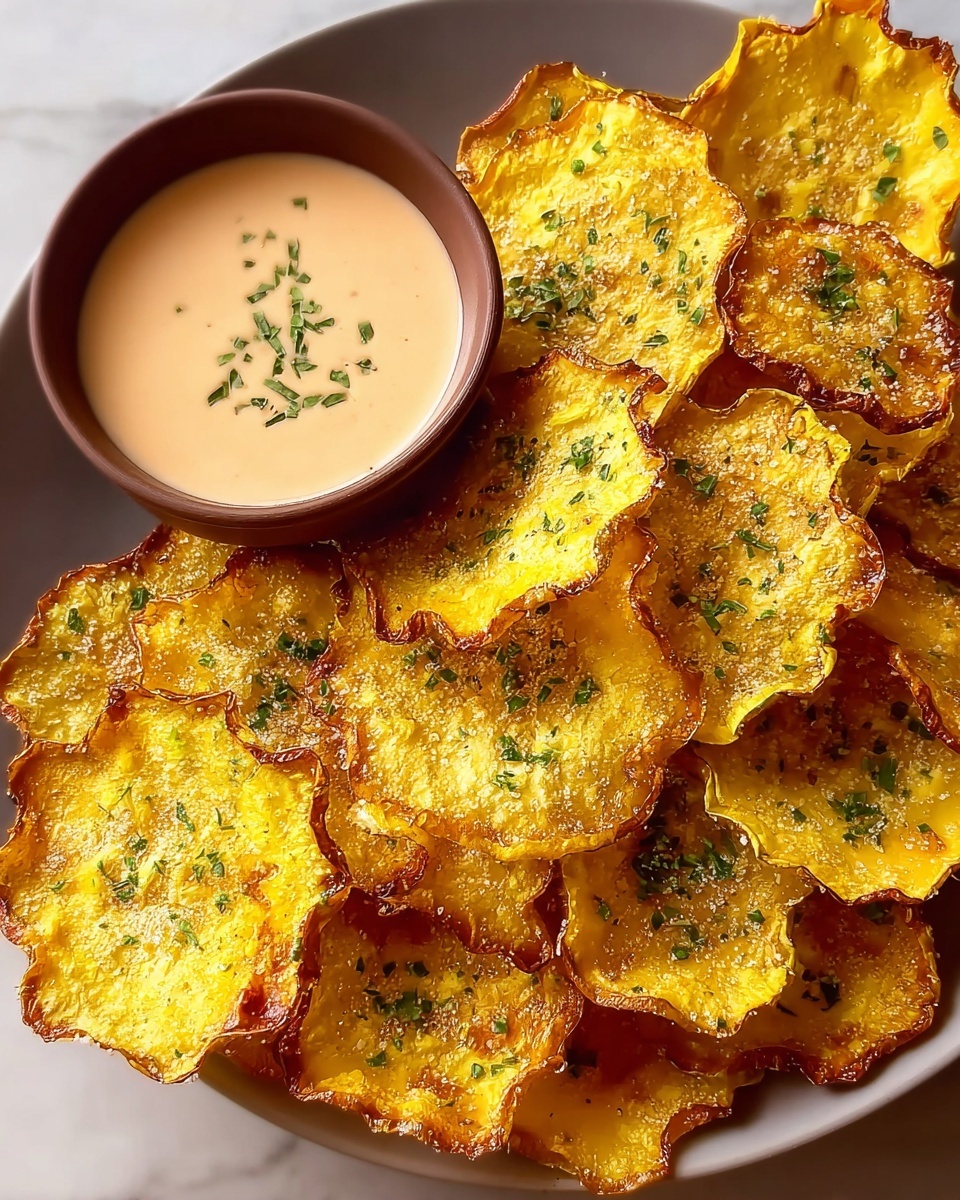 Crispy Air Fryer Yellow Squash with Spicy Dipping Sauce Recipe - Recipe Image