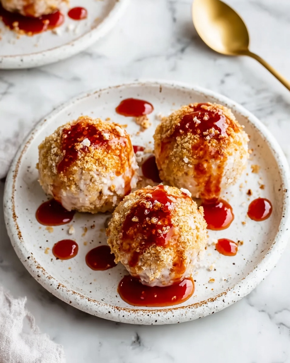 Cranberry and Pecan Goat Cheese Balls with Honey Recipe - Recipe Image