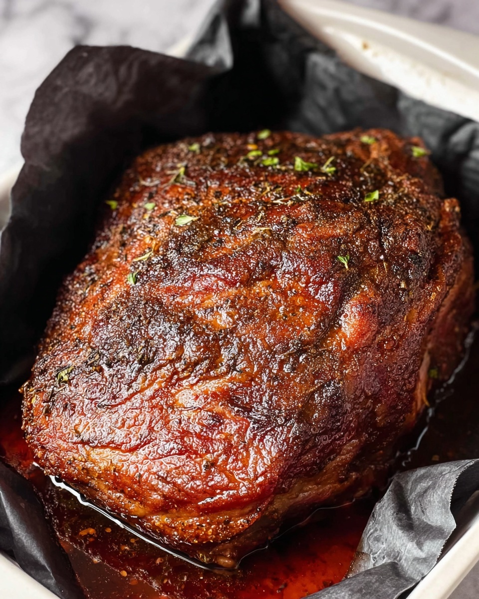 Smoked Pellet Grill Brisket Recipe - Recipe Image