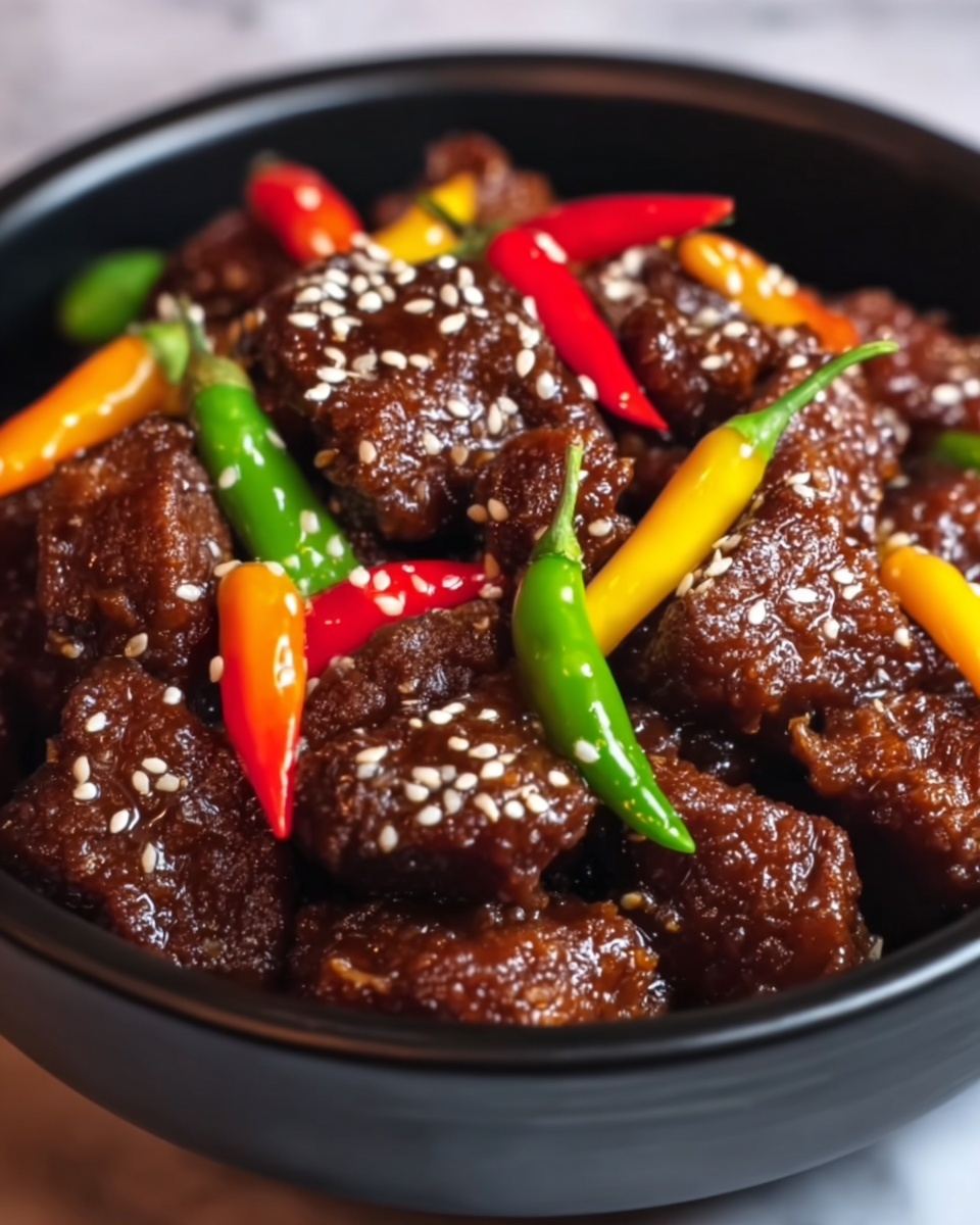 Crispy Chilli Beef: A Spicy Delight Recipe - Recipe Image