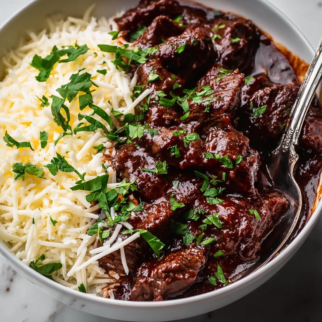 Chile Colorado: Tender Beef Stew in Spicy Guajillo and Ancho Chile Sauce Recipe - Recipe Image