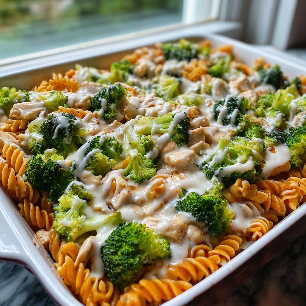Healthier Broccoli Chicken Casserole: A Comforting and Nutritious Meal Recipe - Recipe Image