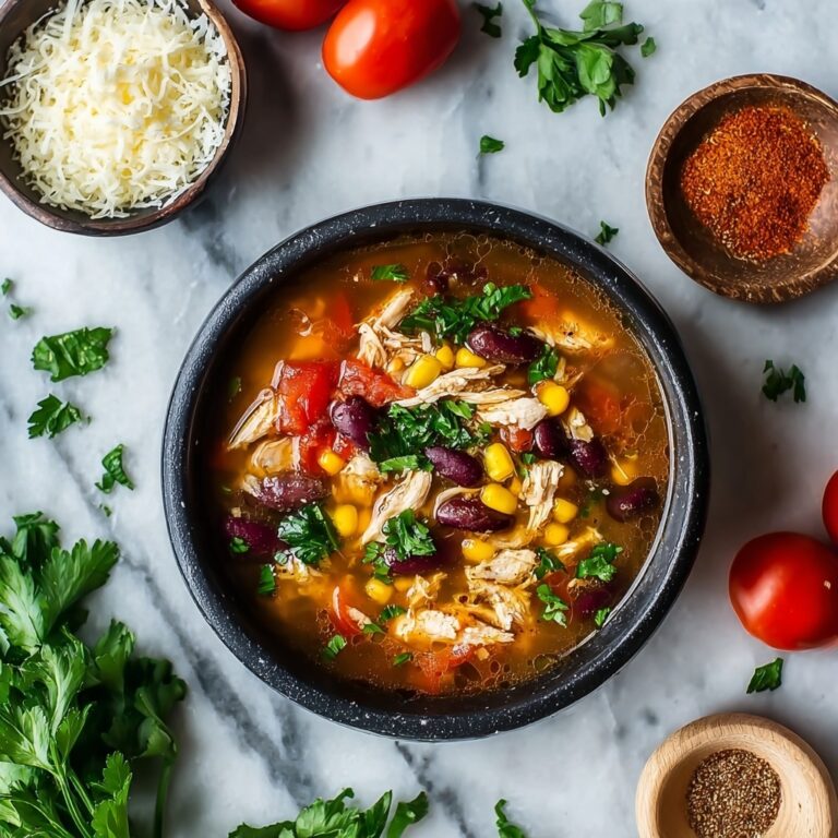 Creamy Chicken Chili with Black Beans and Tomatoes Recipe