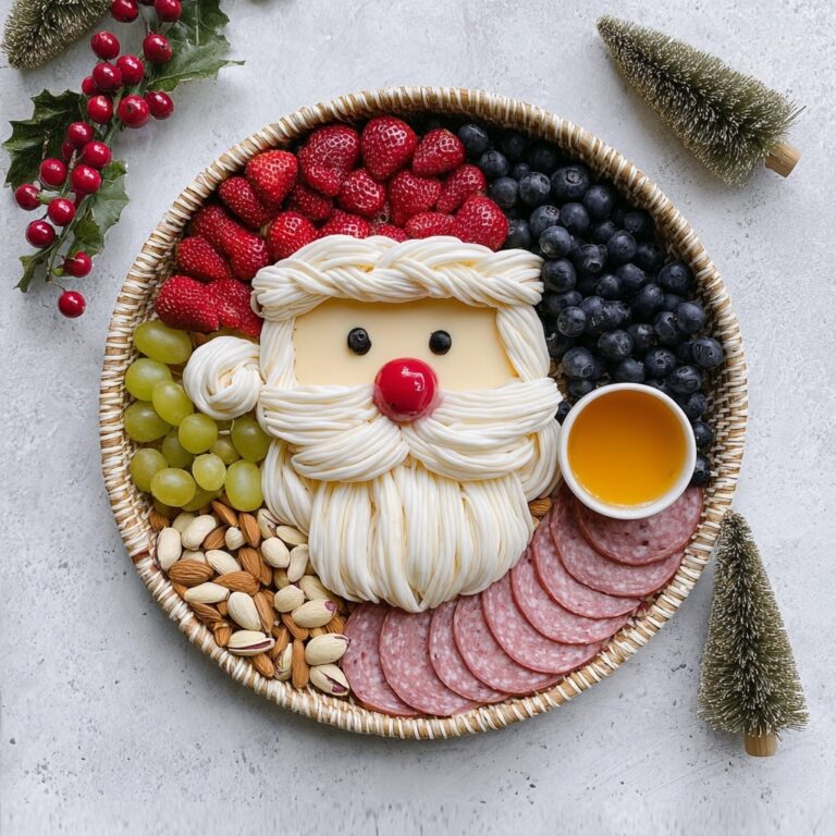 Santa Charcuterie Board Recipe