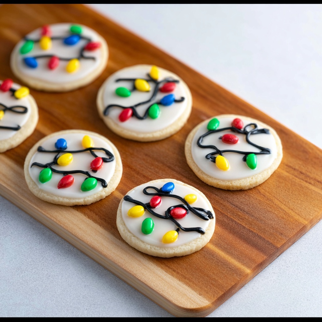 Christmas Light Cookies Recipe - Recipe Image