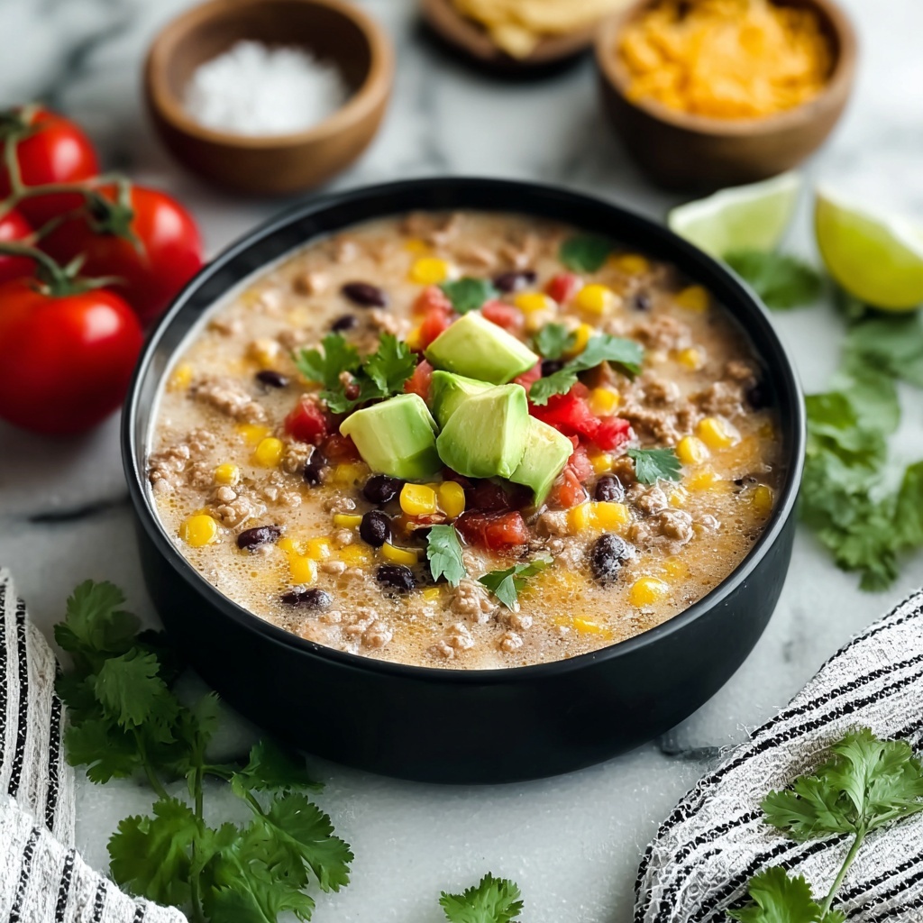 Creamy Taco Soup Recipe - Recipe Image