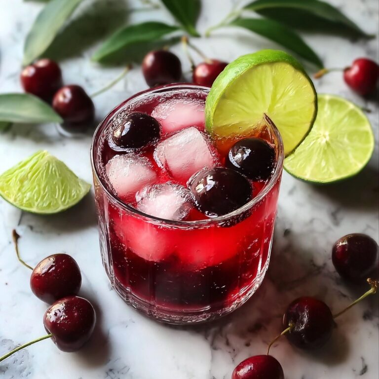 Cherry Lime Cocktail Recipe