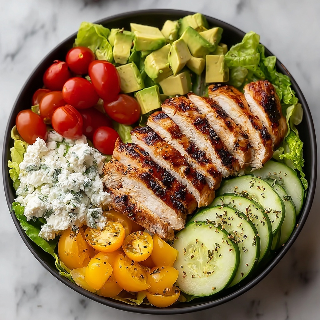 Grilled Chicken Cobb Salad Recipe - Recipe Image