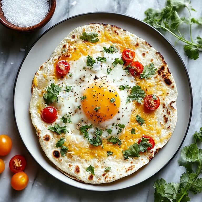 Fried Egg Quesadilla with Salsa Recipe