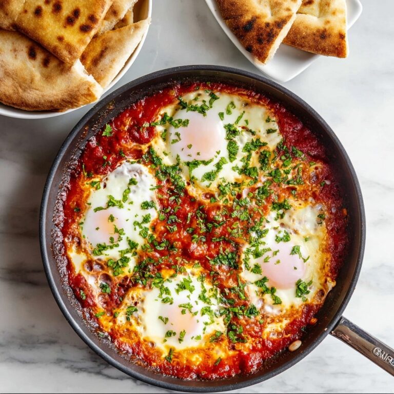 Spicy Shakshouka with Baked Eggs Recipe