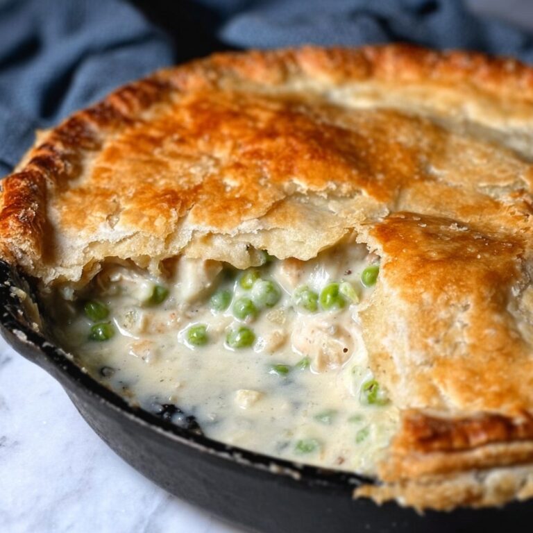 One-Skillet Chicken Pot Pie Recipe