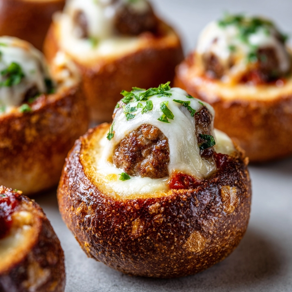 Meatball Sub Bites Recipe - Recipe Image