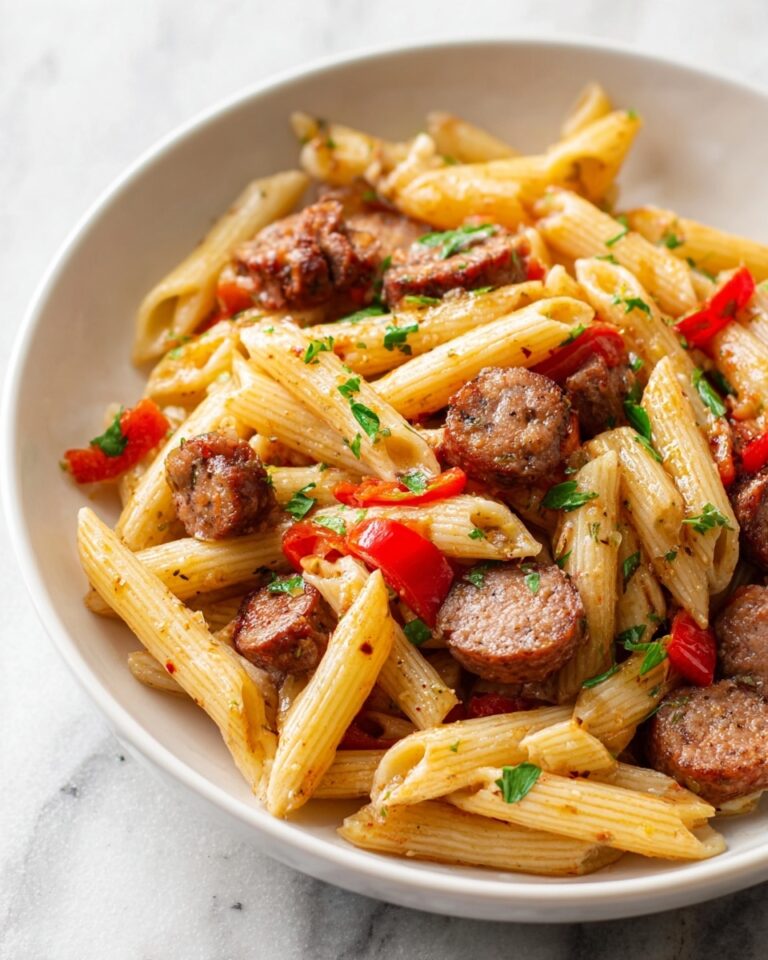 Balsamic Smoked Sausage Pasta Recipe