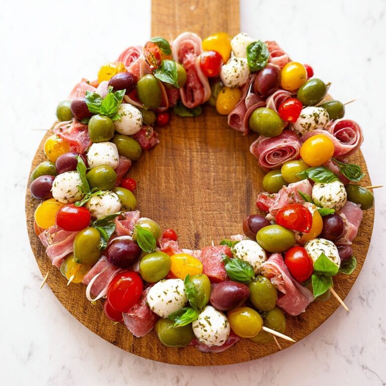 Christmas Antipasto Wreath Recipe