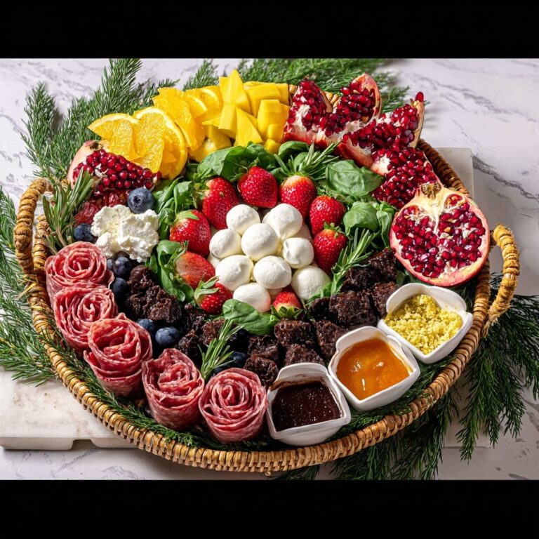 Christmas Charcuterie Wreath: Festive Snack Board Recipe