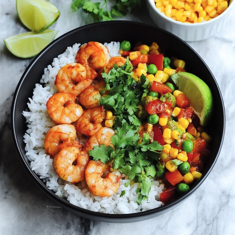 Fiesta Shrimp Rice Bowl Recipe