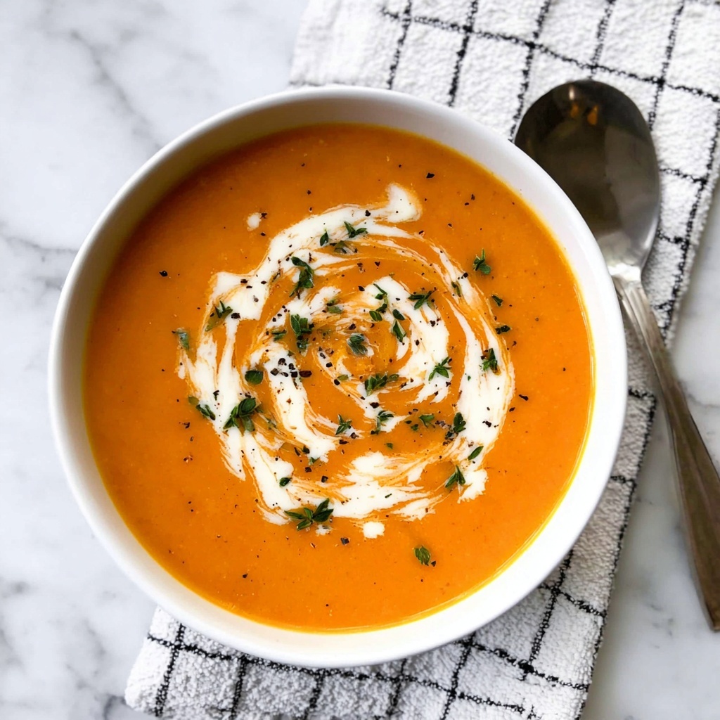 Roasted Acorn Squash Soup with Apple and Sage Recipe - Recipe Image