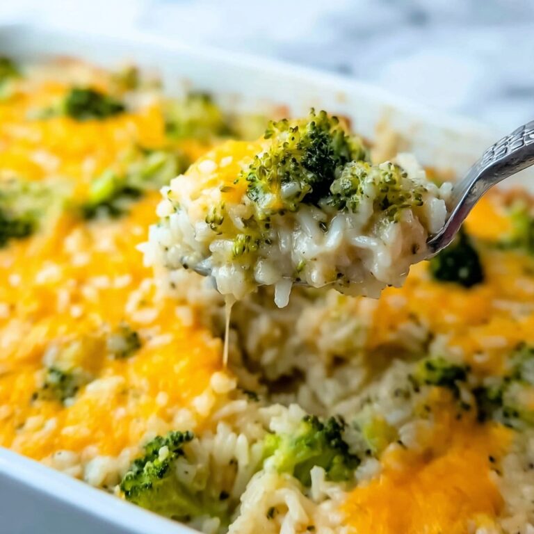 Broccoli Cheese Rice Casserole Recipe