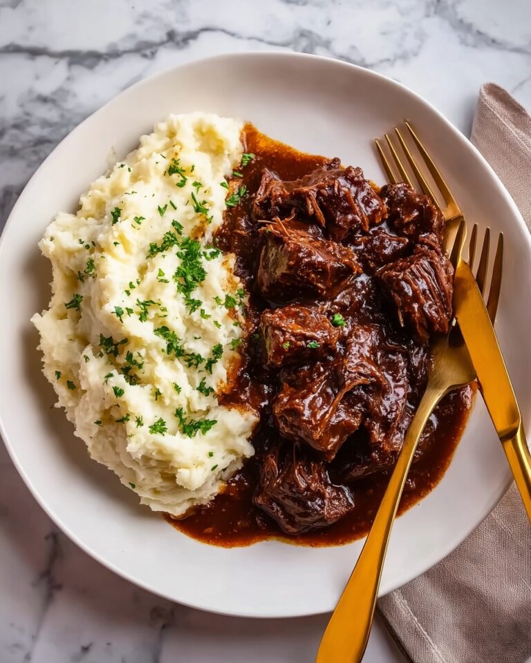 Asian-Inspired Creamy Braised Short Ribs Recipe