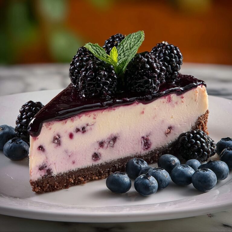 Blackberry Cheesecake Recipe
