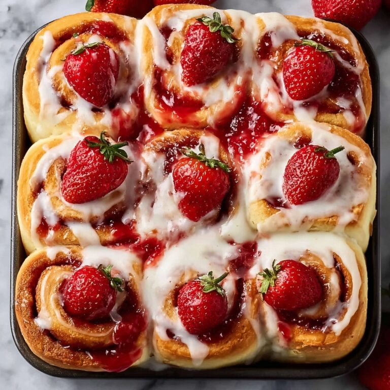 Strawberry Cheesecake Cinnabon Rolls Recipe