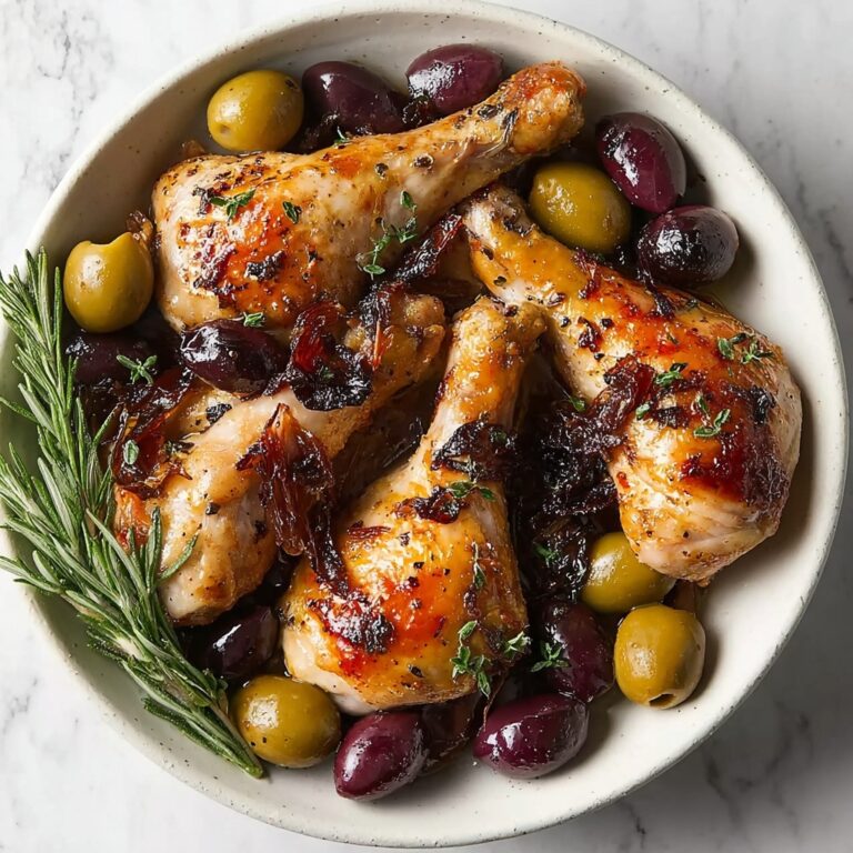 Pan-Roasted Chicken Thighs with Grapes and Olives Recipe