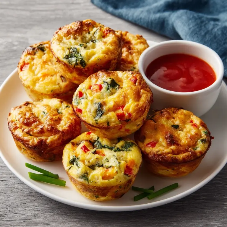 Veggie Egg Bites Recipe