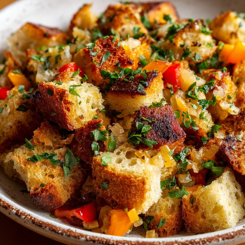 Thanksgiving Classic Bread Stuffing Recipe - Recipe Image