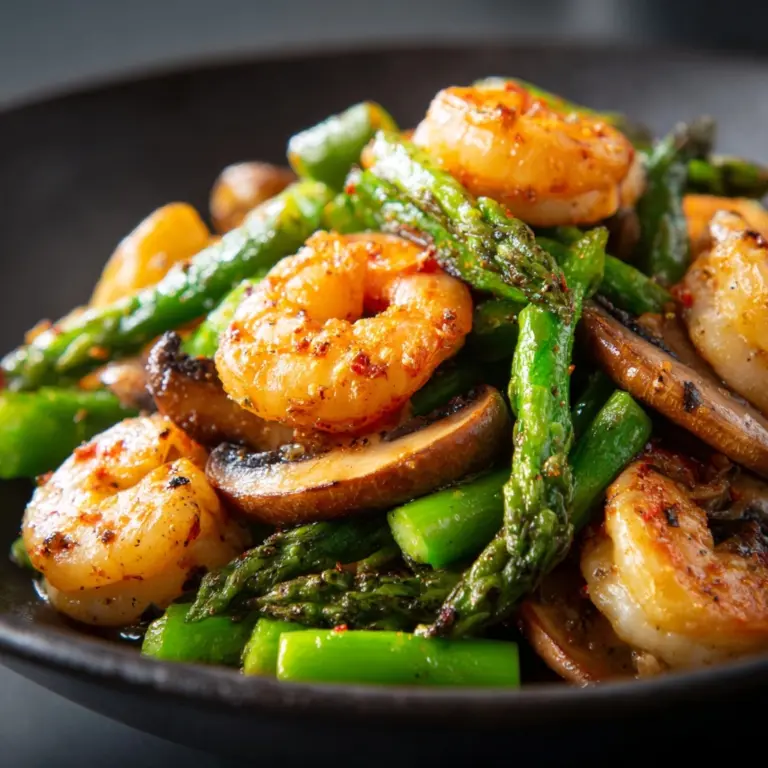 Shrimp and Asparagus Stir-Fry Recipe