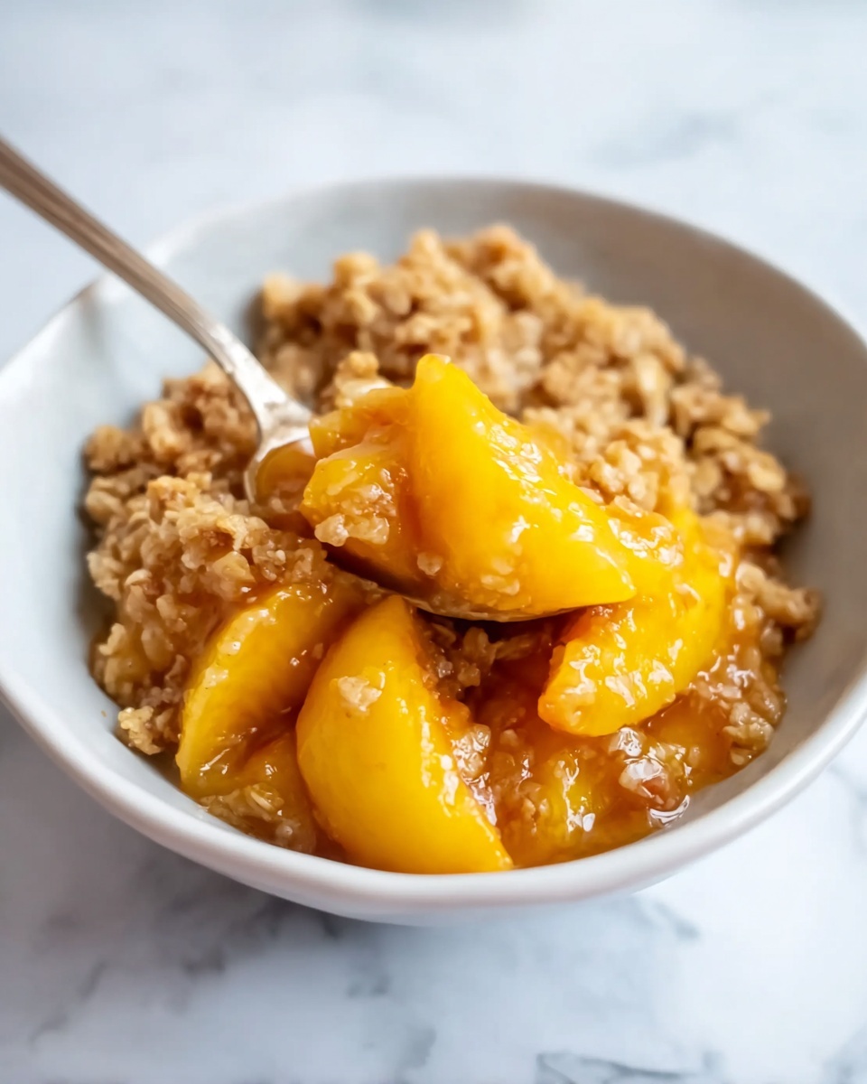 Peach Crisp Recipe - Recipe Image