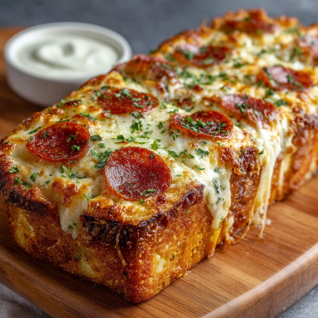 Cheesy Pepperoni Stromboli Recipe for Family Fun Recipe - Recipe Image