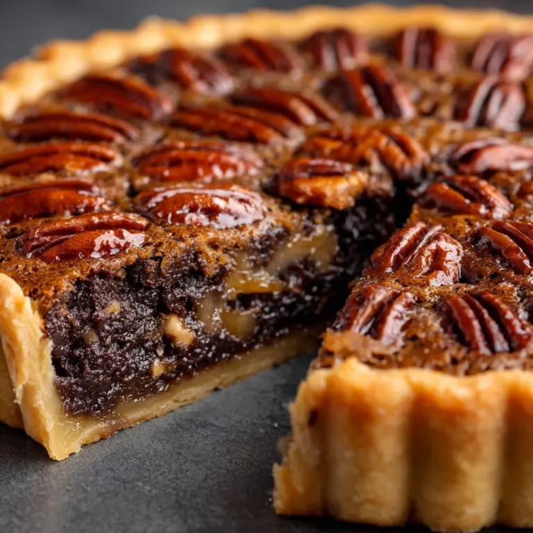 Chocolate Fudge Pecan Pie Recipe